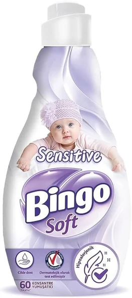 Bingo Soft Konsantre Çamaşır Yumuşatıcısı 1440 ml 3 lü Karma Set - 4