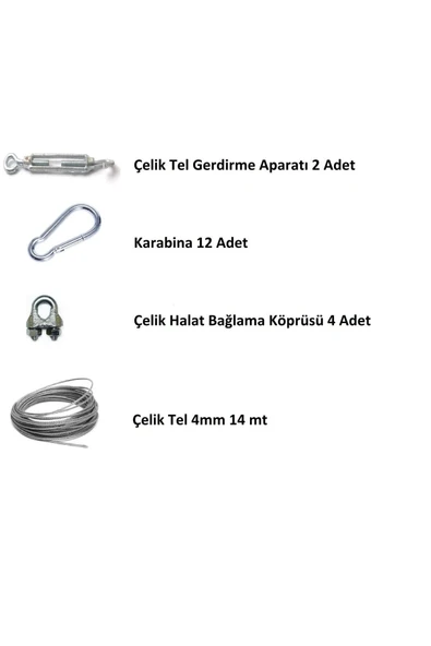 sizenelazım Teleskopik Açılıp-kapanabilir Gölgelik Tente Sistemi Krem Oxford Su Geçirmez 2m X 6m - Resim 5