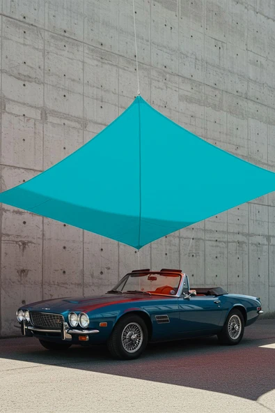 sizenelazım Su Geçirmez Araba Gölgelik Güneşlik Tentesi Oxford Kumaş 280cmx400cm Ebat - Resim 3