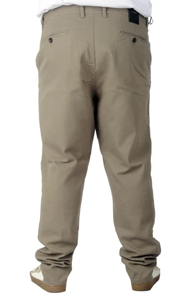 Mode XL Büyük Beden Erkek Gabardin Pantolon Doğa 22850 Bej - 4