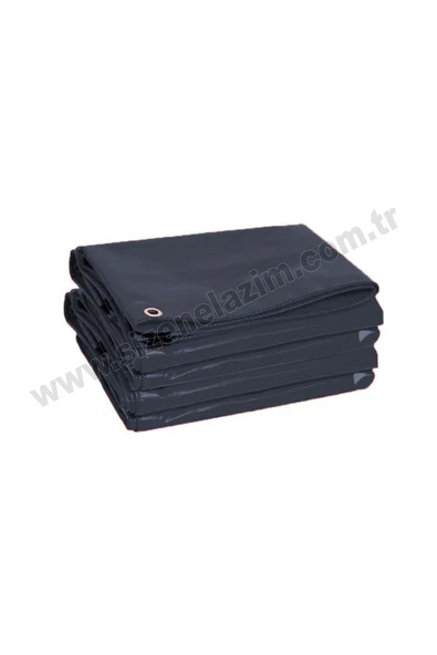 sizenelazım 110cm x 10m  Antrasit PVC Su Geçirmez Balkon Demiri Korkuluk Çit Branda - Resim 2