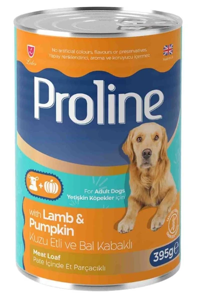 Proline Kuzu Etli ve Bal Kabaklı Yetişkin Köpek Konservesi 395gr ürün görseli 1