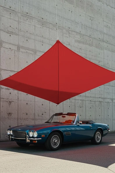 sizenelazım Su Geçirmez Araba Gölgelik Güneşlik Tentesi Oxford Kumaş 280cmx400cm Ebat - Resim 3