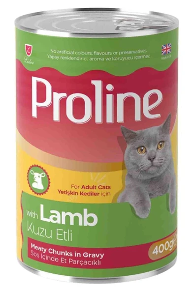 Proline Kuzu Etli Yetişkin Kedi Konservesi 400gr ürün görseli 1