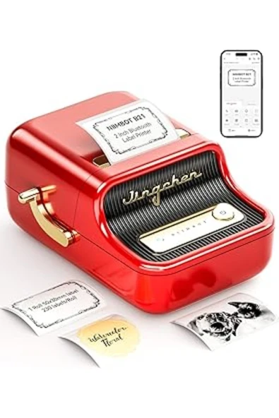 STOREMAX Niimbot B21 Etiket Makinesi Mürekkepsiz Bluetooth Etiket Yazıcısı, Küçük İşletmeler Için 2 İnç Taşı ürün görseli