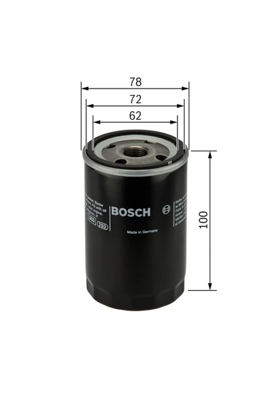 Bosch 0451103111 Yag Filtresi Tempra Tipo Doblo 1.9 S Slx Albea ürün görseli