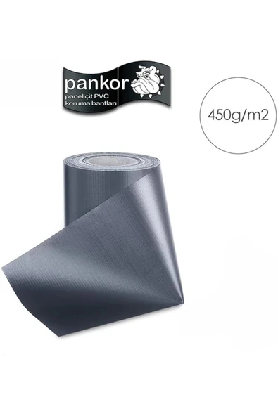 AyrStore Örgü Tel Koruma, Kapatma, Gizlilik Bantları, Pvc Çit Şeridi (50 metre) (5cm, Antrasit) - Resim 4