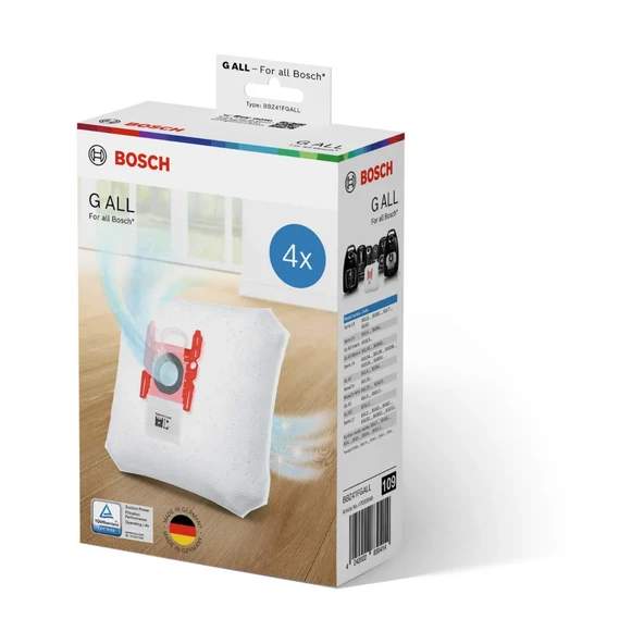 Bosch Type G ALL BBZ41FGALL 4 Adet Toz Torbası - 1