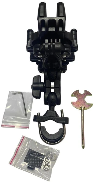 NERO - ( 708B ) GİDON BAĞLANTILI TELEFON TUTUCU (TİTREŞİM MODÜLLÜ) - 2