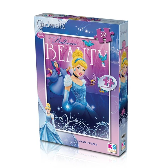 CRL709 NessiWorld, Cinderella  50 Parça Çocuk Puzzle ürün görseli
