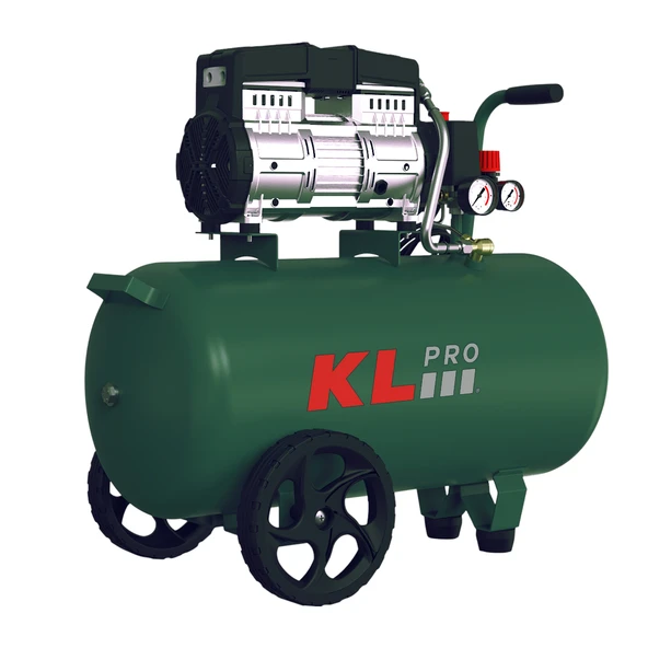 Klpro KLK50SH 8 Bar 50 Litre 2Hp Sessiz ve Yağsız Hava Kompresörü - 1