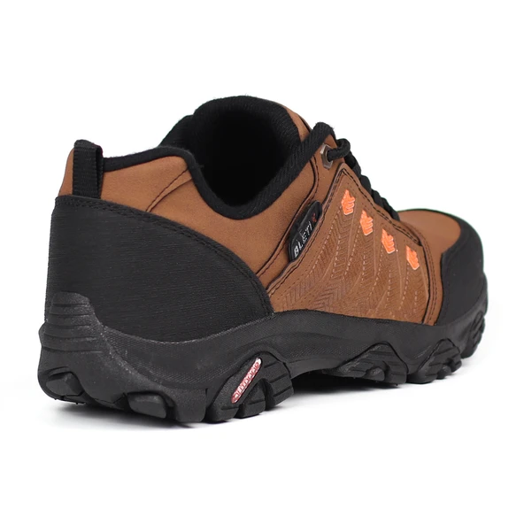 Erkek Taba Outdoor Trekking Ayakkabı Kaymaz Taban Suya Dayanıklı Hafif Rahat Günlük Yürüyüş ve Dağ Spor Ayakkabısı - Resim 13