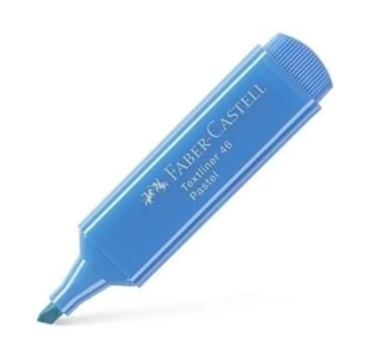 Faber Castell Fosforlu Kalem Pastel Mavi - 3 adet ürün görseli 1