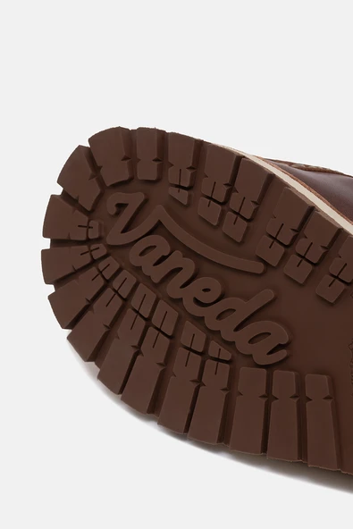 1401 Lifestyle V-Town Pull Up Erkek Bot Kızıl Taba - Resim 9