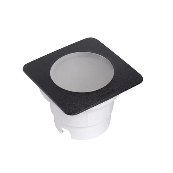 FUMAGALLI CECI 160 SQUARE GX53 LED 10W CCT 3000/4000/6500K BLACK FROSTED ürün görseli