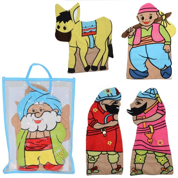 AND-5000 MİLLİ KAHRAMANLAR KUKLA SETİ  5Lİ ürün görseli