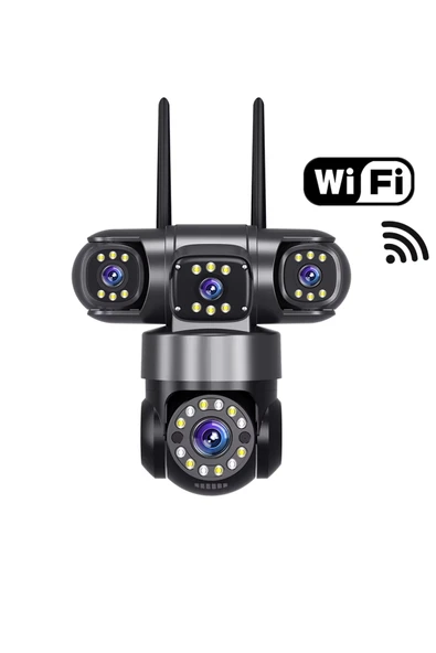 Okam-6030 15 Mp 3 Kameralı Dual Lens Wifi Ptz Kamera - 2