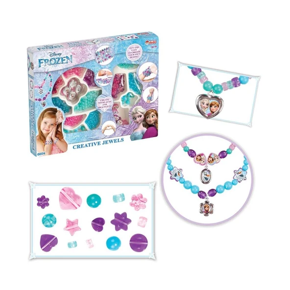 03174 Frozen Takı Seti 2'li ürün görseli 1