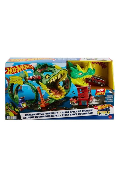 Hot Wheels Ejderha ile Müdacele Pisti HDP03 - 2