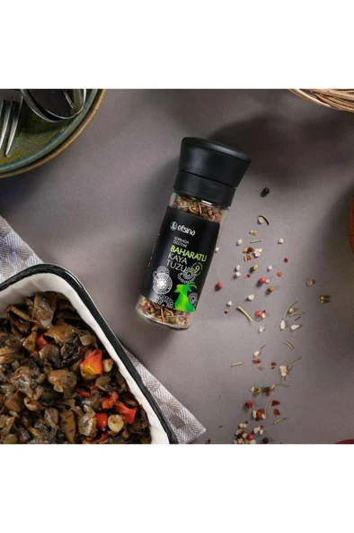 Efsina Sofrada Öğütme Baharatlı Kaya Tuzu 55 gr - Resim 2