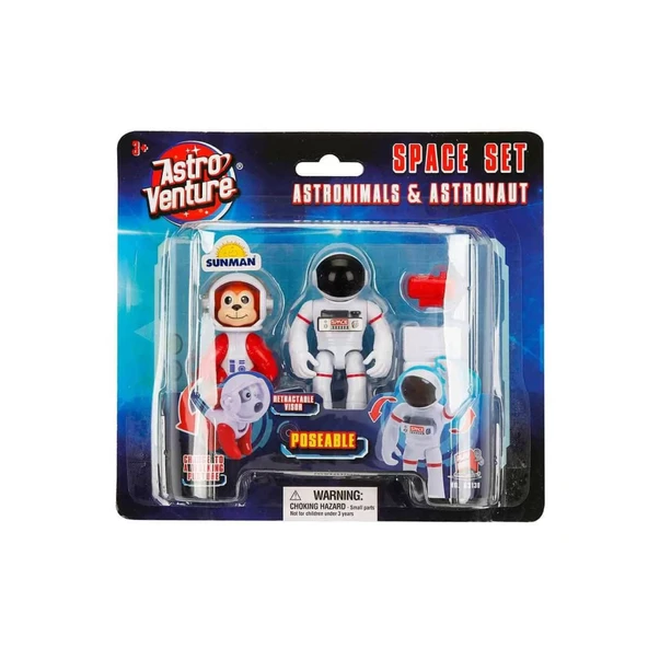 Astro Venture Astronimals & Astronaut Uzay Seti - Resim 4