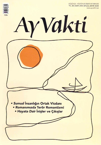 Ay Vakti Dergi 218.Sayı Eylül-Ekim 2025 ürün görseli