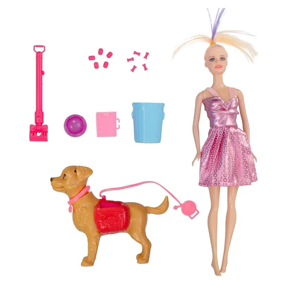 Anlily Bebek ve Oyun Arkadaşım Köpek - Resim 2