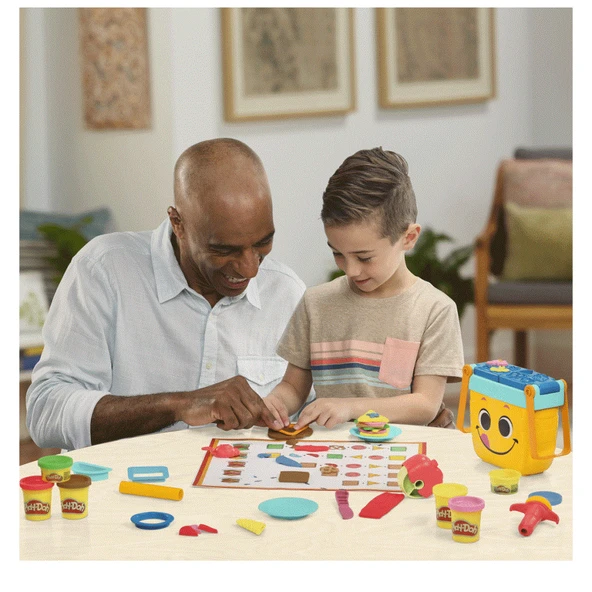 F6916 Play-Doh Piknik Şekilleri Başlangıç Seti +3 yaş - Resim 4