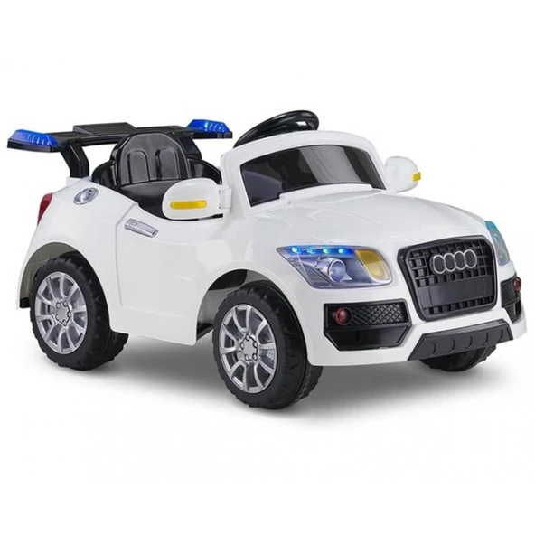 436 Audi 12V Beyaz Akülü Araba ürün görseli