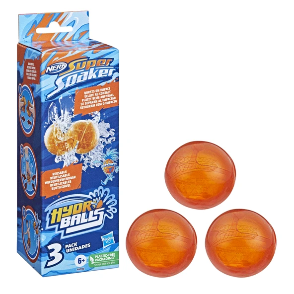F6392 Super Soaker Hydro Balls 3lü +6 yaş - Resim 4