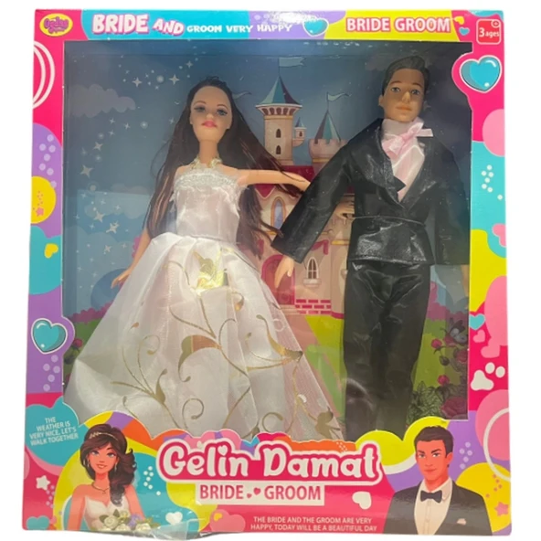 Anlily Gelin ve Damat Bebekler - Resim 2