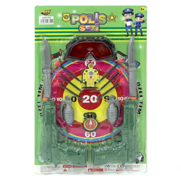 Kartela Büyük Kasaturalı Polis Seti ürün görseli