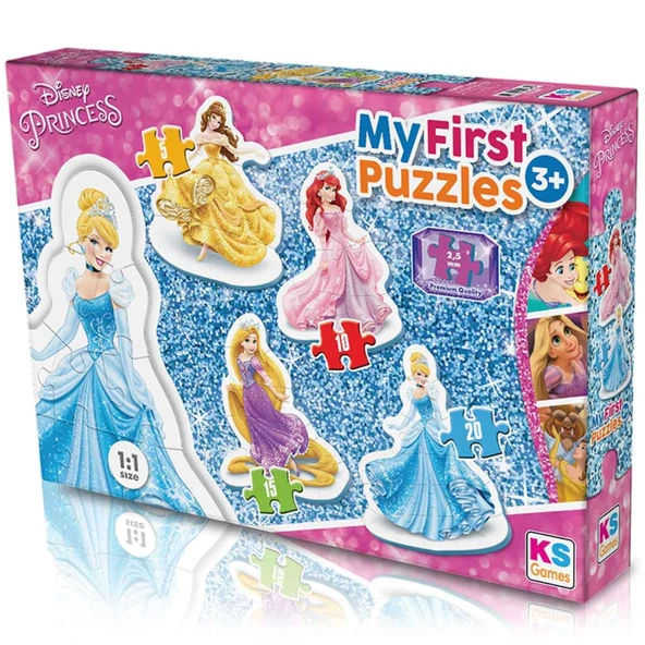 NessiWorld Princess My First 4 in 1 Puzzle ürün görseli