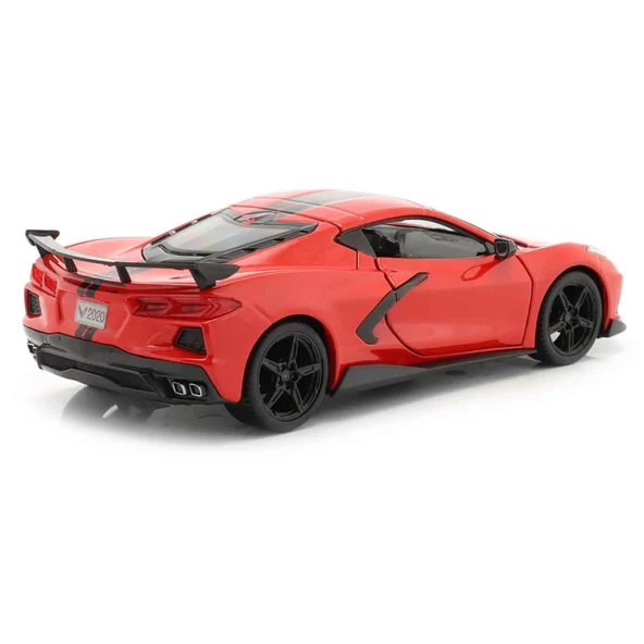 NessiWorld 1:24 2020 Chevrolet Corvette Stingray Coupe - Resim 3