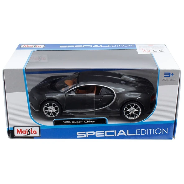 NessiWorld 1/24 Bugatti Chiron Model Araba - Resim 3