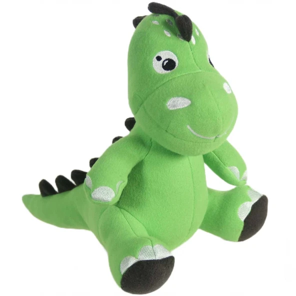 Dino Peluş Oyuncak Yeşil 25 cm - Resim 2