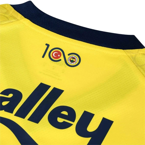 Puma 772008-04 Fsk Away 23/24 Kadın Forma Sarı-Lacivert - 8