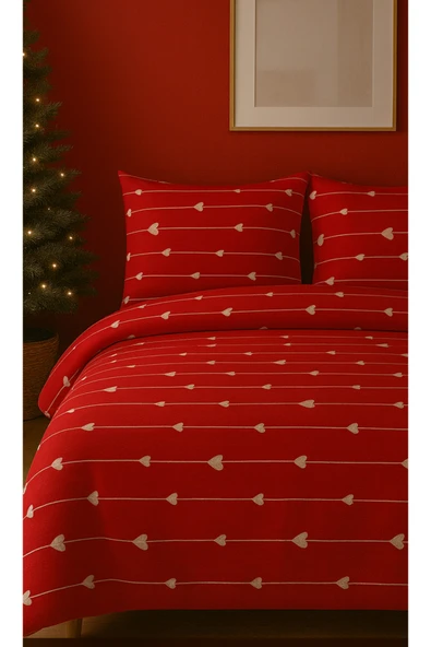 Love Love tek kişilik nevresim takımı ❣️ ürün görseli 1