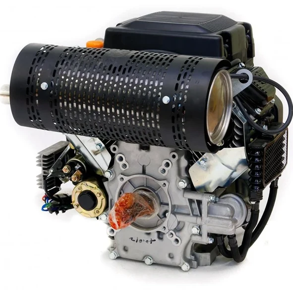 Kipor KG690 Benzinli Motor – 18 HP, 4 Zamanlı, 2 Silindirli V-Twin OHV, Marşlı Sistemli, Profesyonel Endüstriyel Motor - Resim 4