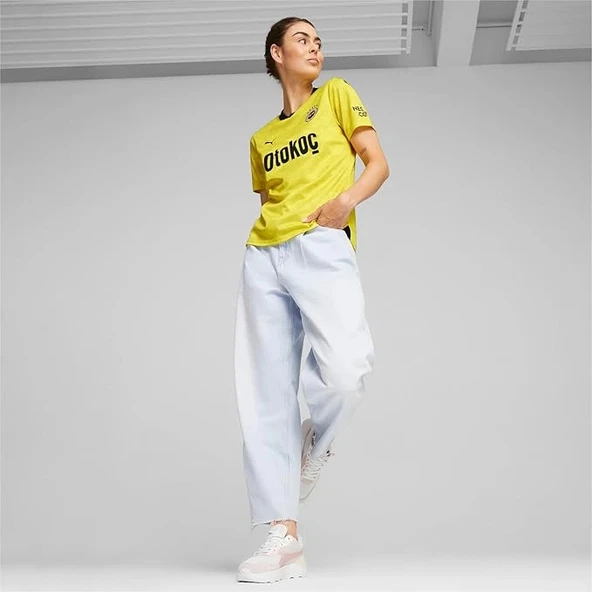 Puma 772008-04 Fsk Away 23/24 Kadın Forma Sarı-Lacivert - 3