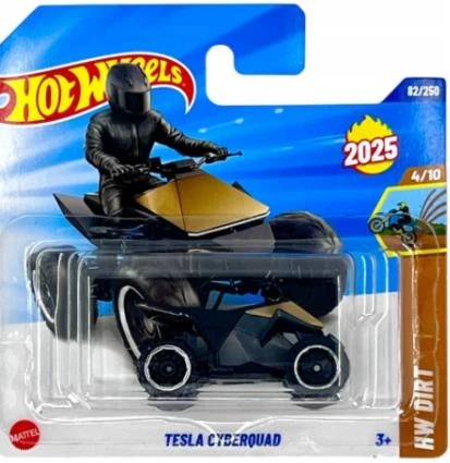 Hot Wheels Tekli Arabalar Tesla Cyberquad HYX91 (Hw Dirt) ürün görseli