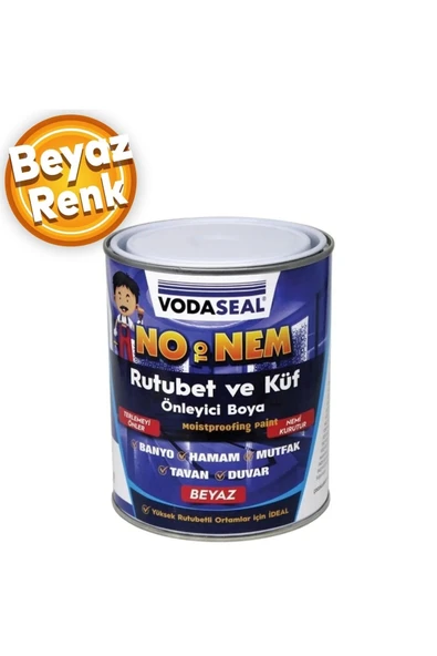 No Nem Rutubet Küf Terleme Önleyici Boya 1 kg - 1