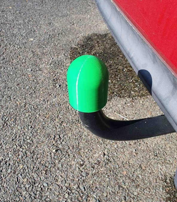 Önbellek Boule D Attelage - Hitch Top Kapağı Plastik Aparat - 1