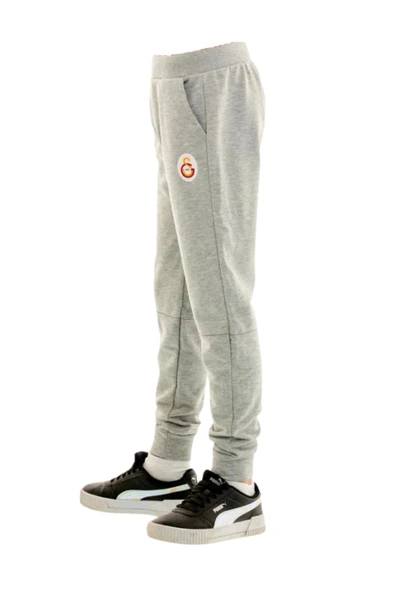 Galatasaray Orijinal Lisanslı Çocuk Gri Eşofman Altı - 2