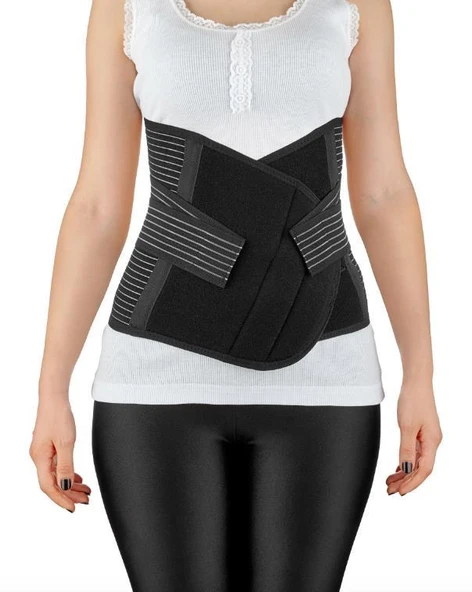 Doğum Sonrası Balenli Korse 579 Siyah - Resim 2