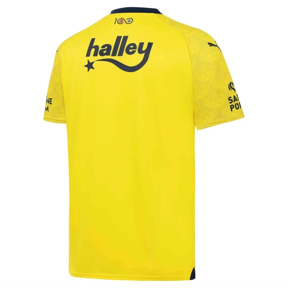 Puma 772008-04 Fsk Away 23/24 Kadın Forma Sarı-Lacivert - 7