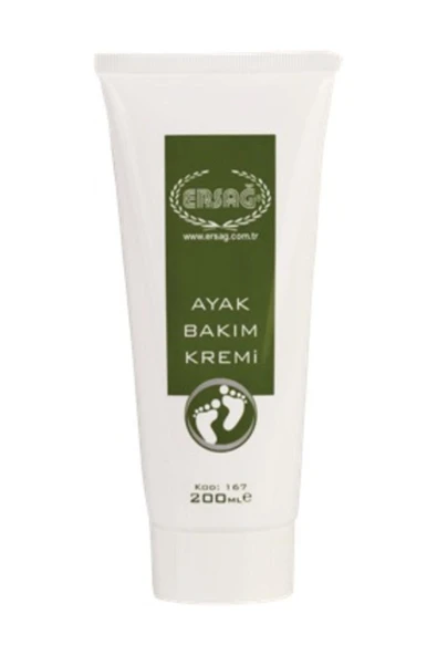 Ersağ Ayak Bakım Kremi Bitkisel Ürün 200 ml 167-8 ürün görseli 1