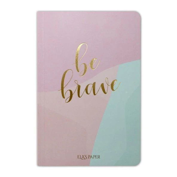 Pastel Be Brave Defter ürün görseli 1