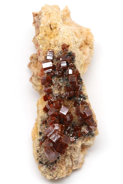 Vanadinit Doğal Taş Özel Koleksiyonluk Ham Parça - 137 Gr.