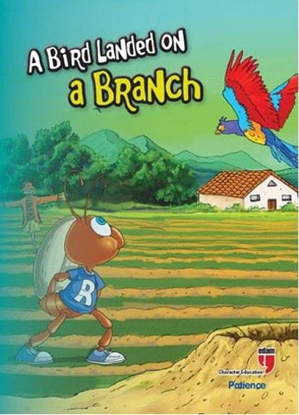 A Bird Landed on a Branch - Patience ürün görseli 1